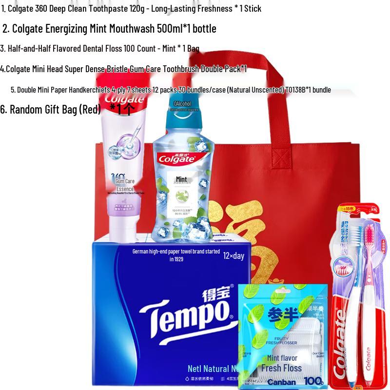 Colgate New Year Oral Care Gift Set