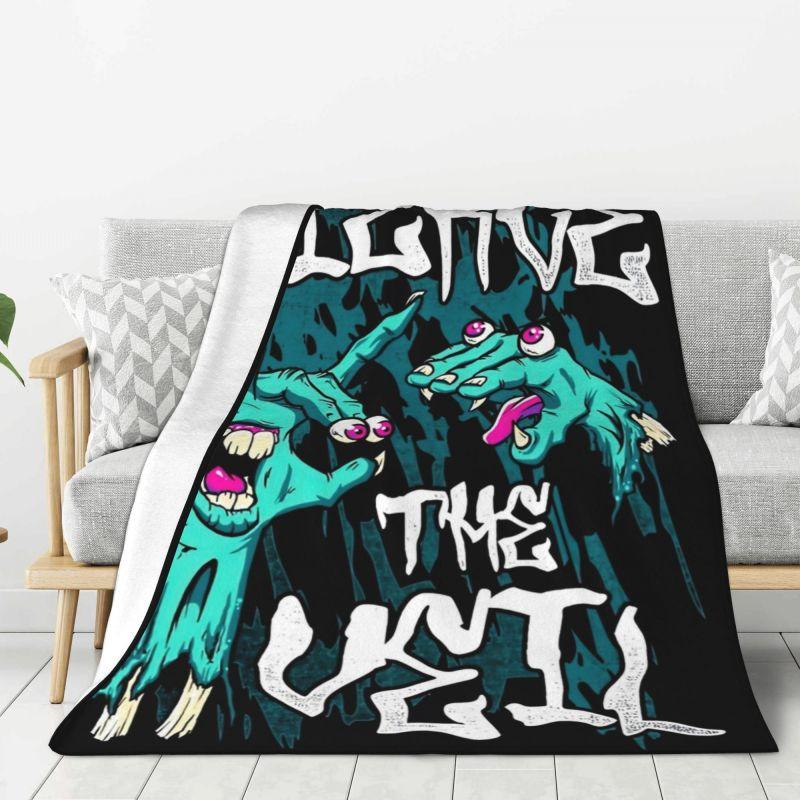 Custom Pierce Veil Romantic Memories Blankets Warm Flannel Throw Blanket for Home Sofa Office Travel