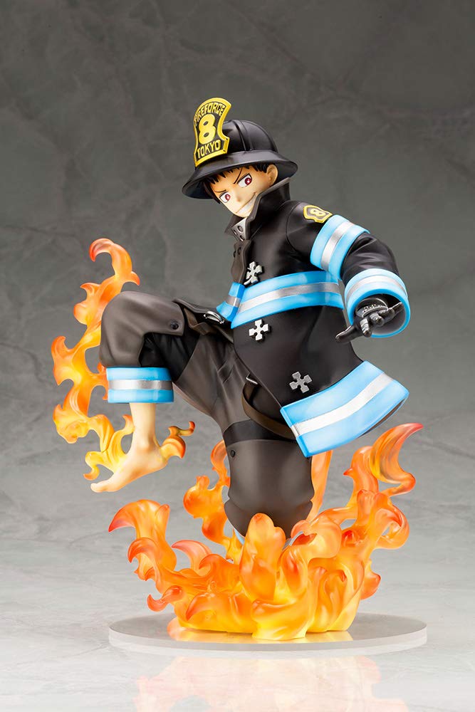ARTFX J Fire Force Shinra Kusakabe Scale PVC Painted Complete Figure 1/8