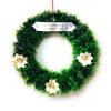 Christmas Wreath for Front Door - Size 10 Inch, Wall Hanging, Decoration for Church, Home, Office, Shopping Malls, Shops,Christmas Decoration Item