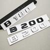 3D ABS A180 A200 B180 B200 Logo Emblem Letters Sticker Car Trunk Badge For Mercedes Benz Auto Accessories