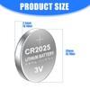 10/5Pcs CR2025 Button Cell Batteries High Performances 3V Power for Electronics Toys and Remote Controls Watches