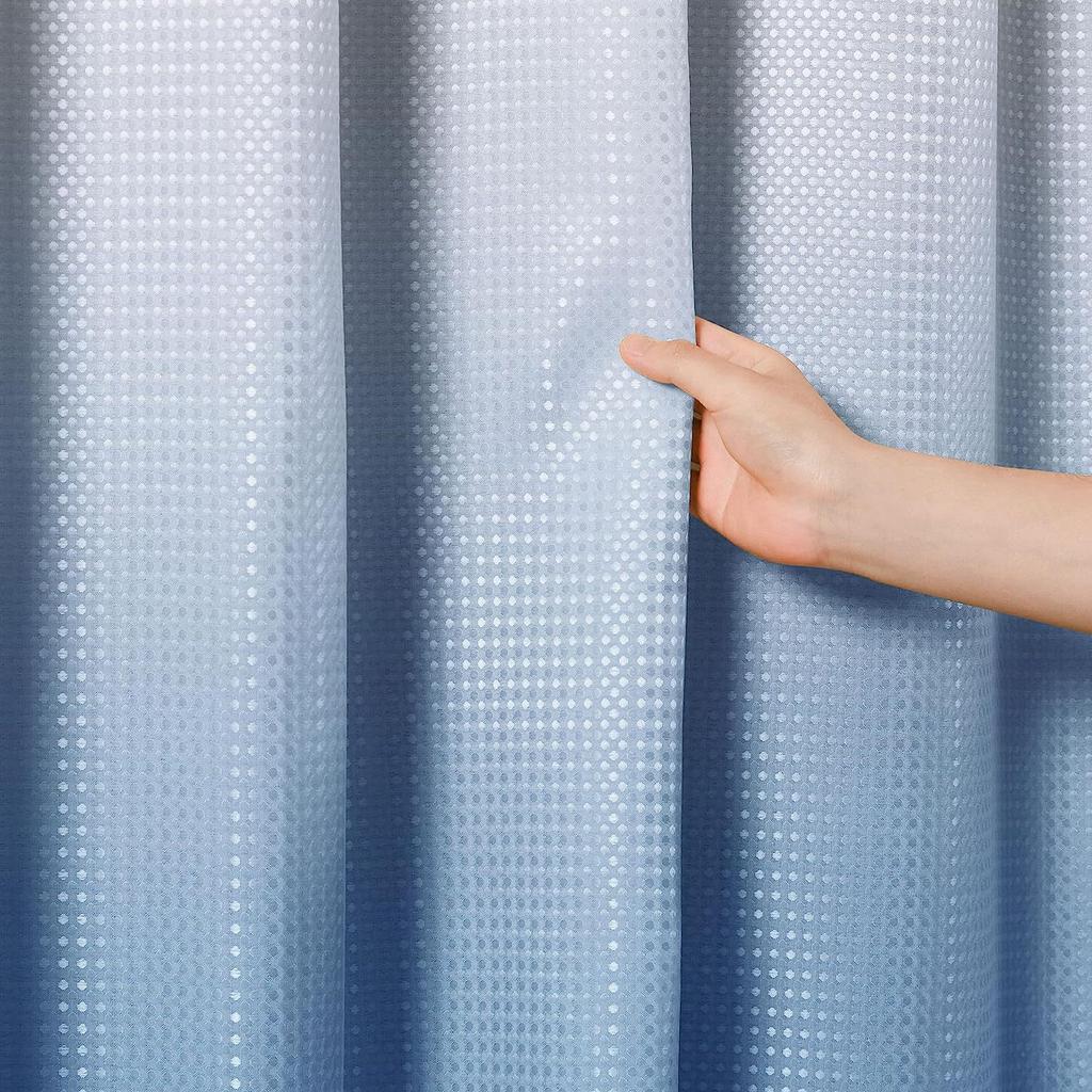 JINRUN Bathroom Thickened Waterproof Curtain Mildew Proof Shower Curtain Shower Partition Curtain Shower Curtain Bathroom Curtain Free Perforation