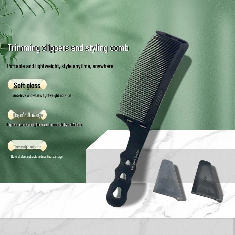 

Men s Flat Head Trimming Comb for Precision Grooming