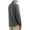 Armani Exchange SS25 Striped Slim Fit Single Breasted Long Sleeve Shirt Men shirts Black XM000625-AF13184-FC012