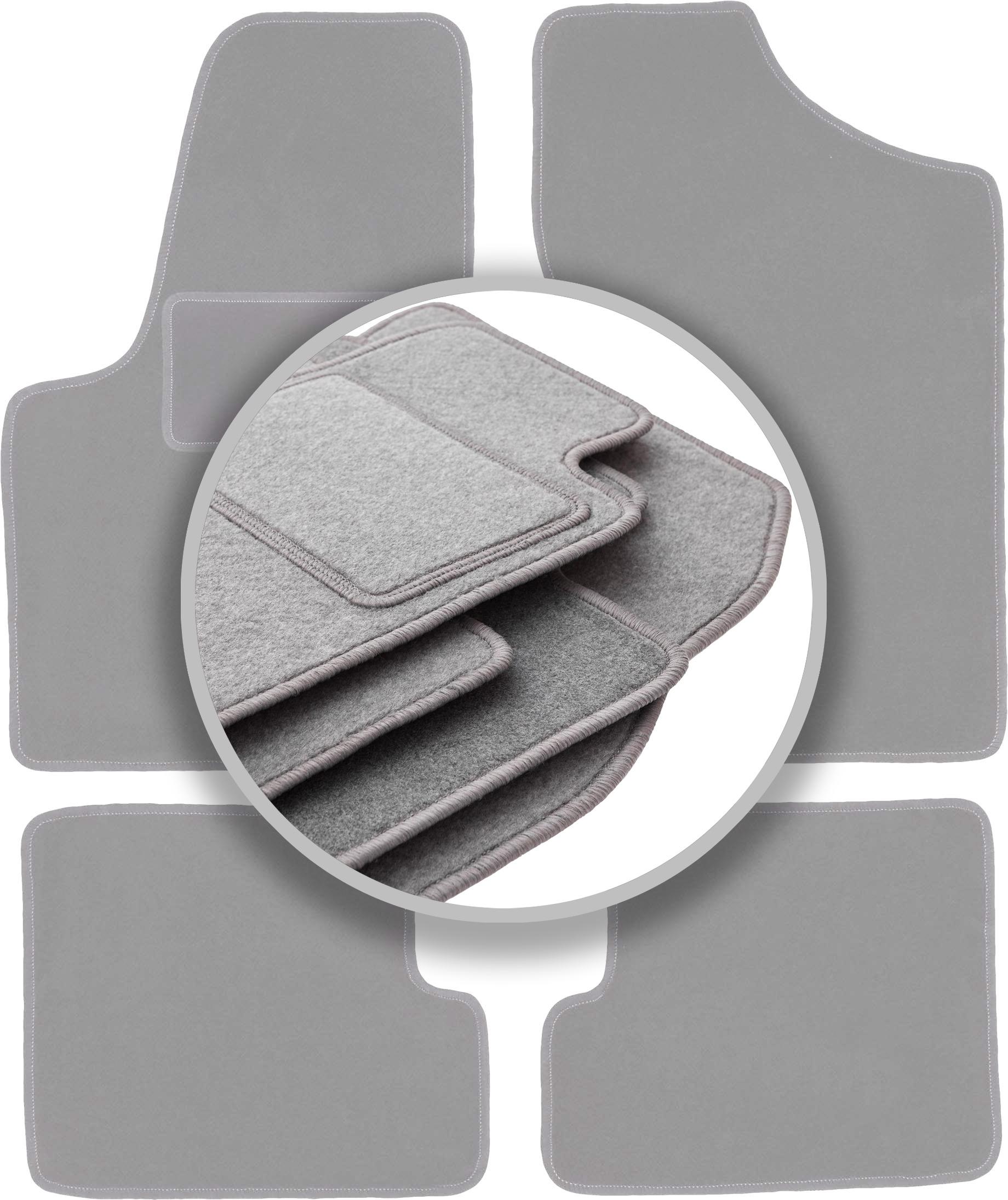 Tappetini grigi per: Fiat Seicento hatchback (1998-2010)