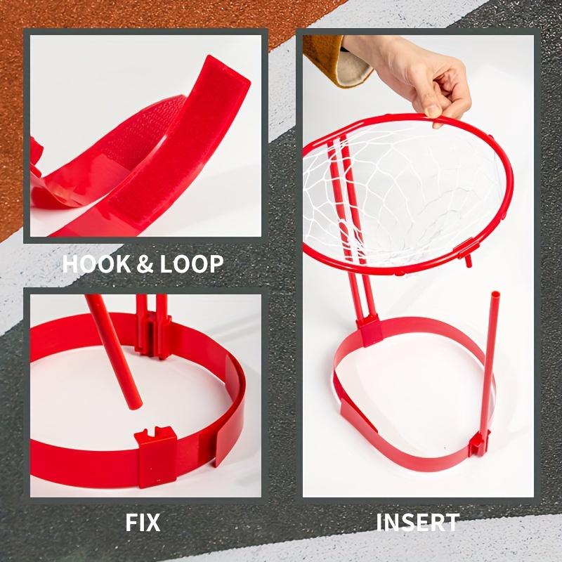 [Basketball Party Game] Basketball Party Game | Adjustable Basket Net Headband for Kids and Adults | with 20 Balls for Carnival Party Birthday