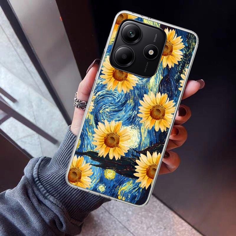 Starry Night Van Gogh Art Phone Case For Xiaomi Redmi Note 15 14 14S 13 12S 12 Pro Plus 11S 11 10S 10 4G Cover 11E 11T 5G Print