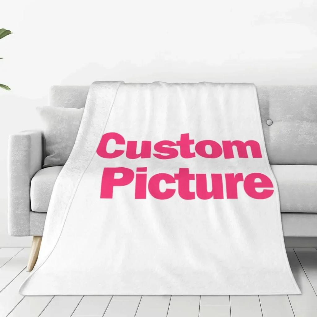 Cute Cartoon PPOCOYO Anime Printed Blanket Picnic Flannel Throw Blanket For Bedroom Warm Soft Custom DIY Quality Bedspread Gift