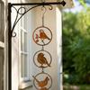 Wetterfeste Eisen Vogel Wandkunst Einfach zu installieren Hofdekorationen Für Innen Außen