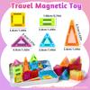 Magnetic Building Blocks Construction Set DIY Montessori Sensory Educational Toy For Boys Girls Kids Gift 26/38PCS With Iron Box