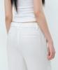 MUSINSA STANDARD WOMAN Women'S Fluid Low Waist Wide Slacks [Ivory]