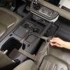 For 2020-2023 Land Rover Defender 90 110 Soft Carbon Fiber Car Central Storage Panel Frame Cover Trim Stickers Car Accessories