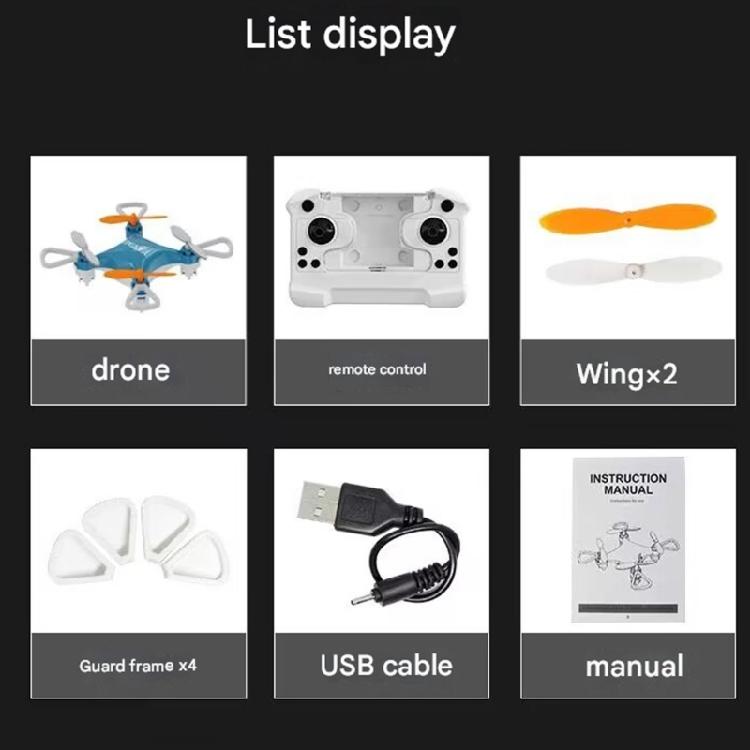 Super Small Pocket Drones Including 360 Tricks & Sturdy ABS Build Remote Controlled Toy for Children & Grownups Present