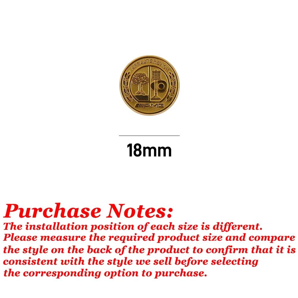 Für Mercedes Benz Auto Startknopf Dekoration Aufkleber Lenkrad Logo Aufkleber Für Mercedes Benz AFFALTERBACH AMG Logo Auto In