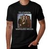 Television Band 70s Retro T-Shirt Cotton Graphic Tees Plus Size Clothes Baggy Shirts Clothing for Men