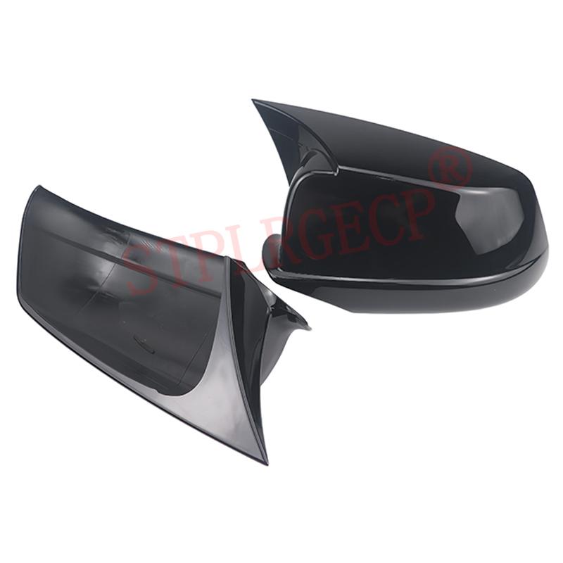 2x Mirror Cover Side Rearview Mirror Cap Cover Shell Sticker for BMW 5 Series F10 F11 520i 523i 525i 528i 530i 535i 550i 11-13