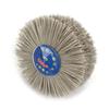 Abrasive Nylon Wheel Brush for Wood Metal and Stone 80mm Diameter 80 600Grit