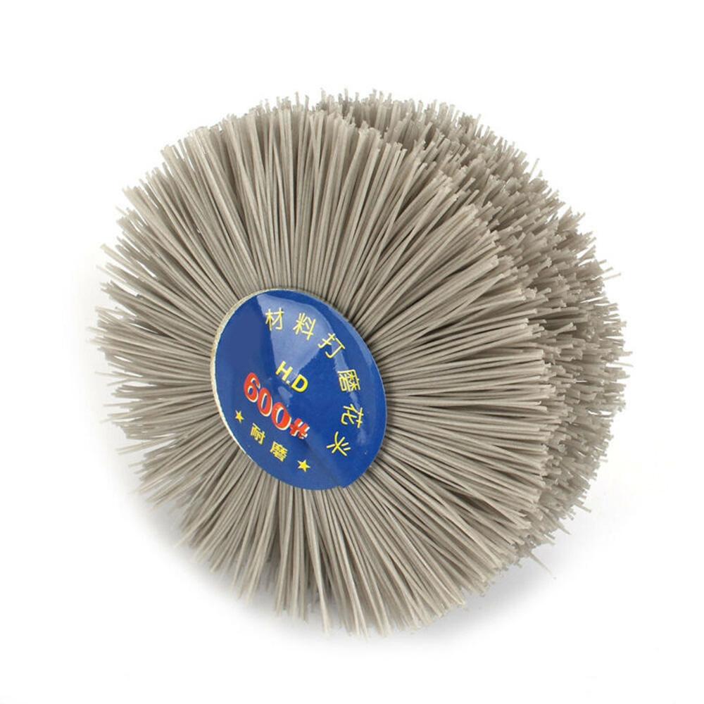 Abrasive Nylon Wheel Brush for Wood Metal and Stone 80mm Diameter 80 600Grit