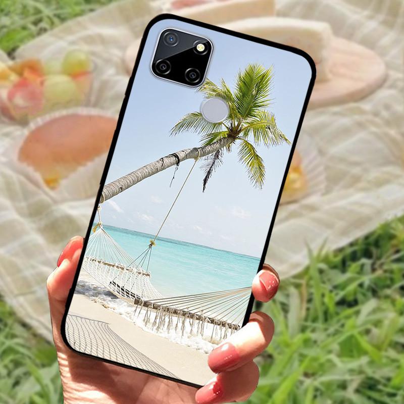 For OPPO Realme C21Y Case Marble Fashion Soft Silicon Cover for Realme C21 C25 C25s Phone Cases Protective Realmi C 21 Y Capa