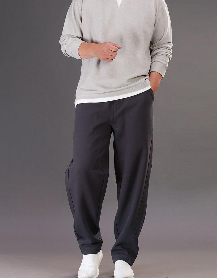 Men's Chinese Style Loose Casual Pants - Thick Autumn/Winter Long Trousers, Plus Size, National Tide Sportswear