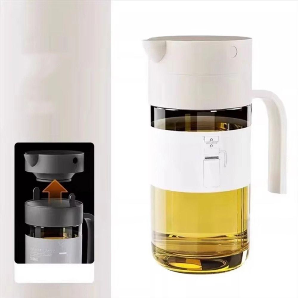Dual-Use Vinegar Dispenser Drip-Free Oil Can Heat-Resistant Oil Dispenser  Cooking Oil