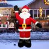 8 FT Yard Decoration Blow Up Christmas Garden Lawn Decor Supplies Lighted Christmas Inflatable Santa Claus