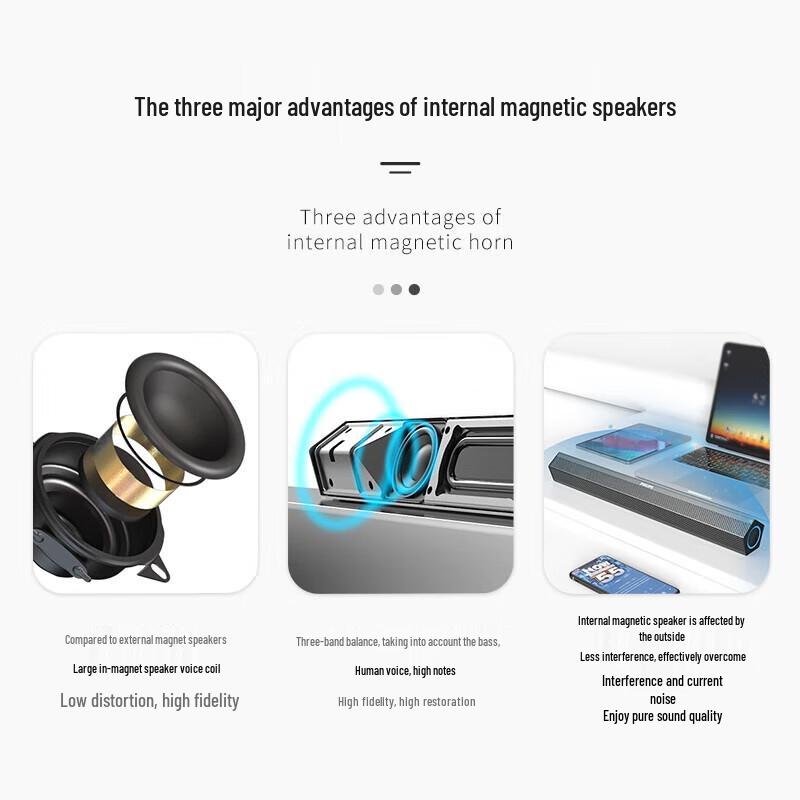 Philips SPA520S Bluetooth Computer Speaker with USB Hub