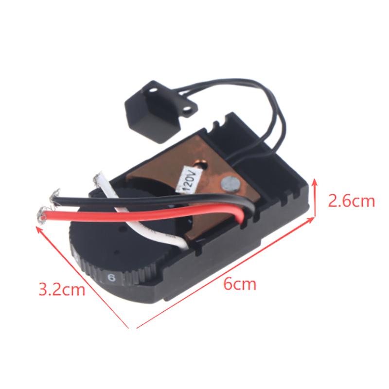 High Efficiency 120V Speed Controller - 6-Position Adjustable Switch - Polisher Speed Regulator
