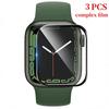 Soft Protector Film For Apple Watch 9 8 7 45mm 41mm Ultra 2 49mm HD Screen Glass Shell Protector iWatch 6 5 4 SE2 44mm 42mm 40mm