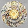 50 Retro Clock Stickers: Creative Graffiti for Journaling, Phone, or Water Bottle Decoration - Waterproof Material