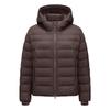 Tanboer Women's Lightweight Hooded Short Down Jacket