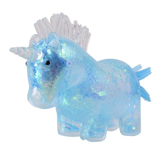 Salamander Squeeze Toy with Glitter Stress Relief Horse Sugar Ball Sensory Toy