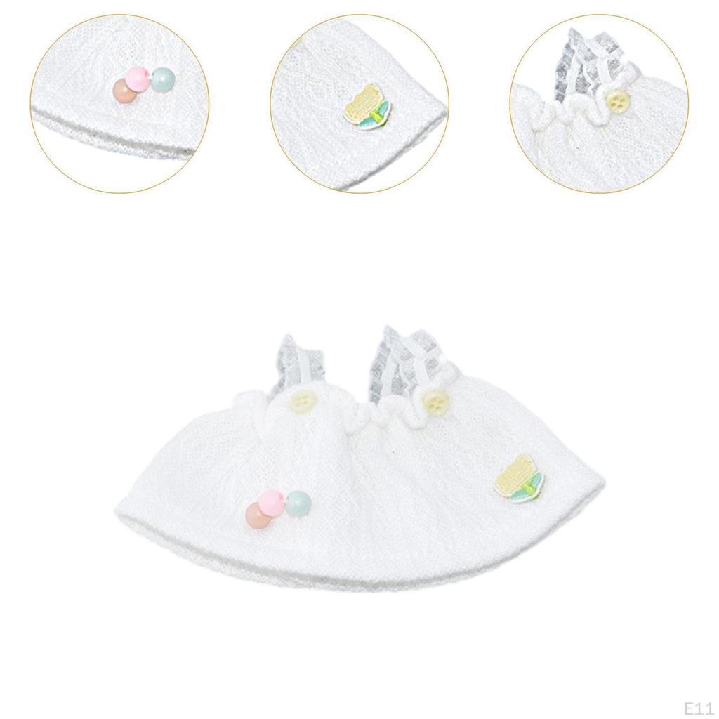 17cm Doll Clothes Pendant Soft Costume Photo Props Decoration Cute Stylish for Kids