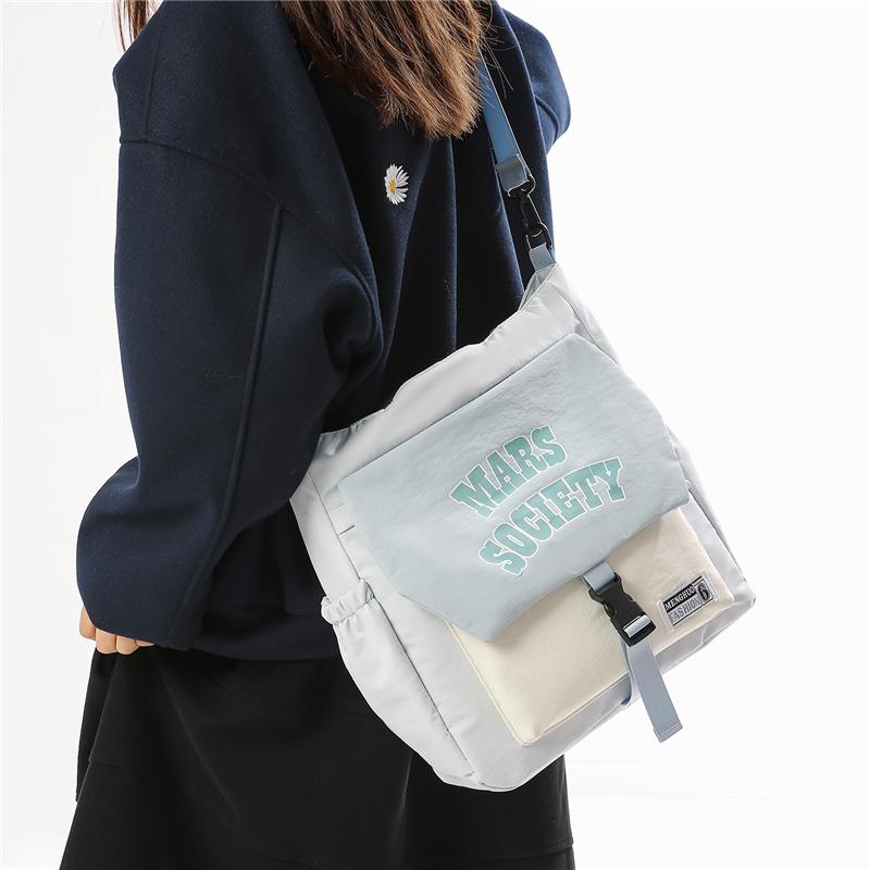 Student Class Shoulder Bag Large Capacity Crossbody Bag
