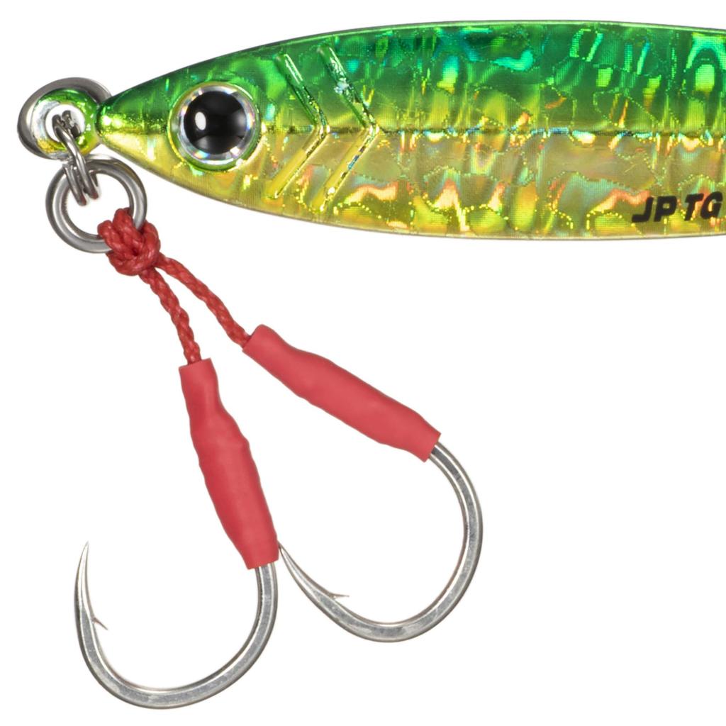 Major Craft Metal Jigpara TG Tungsten Green Lure Jig, JPTG-100 Gold, 100g, #11