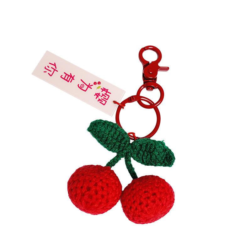 Car Creative Handmade Key Holder Cute Yarn Keychain For Birthdays And Parties