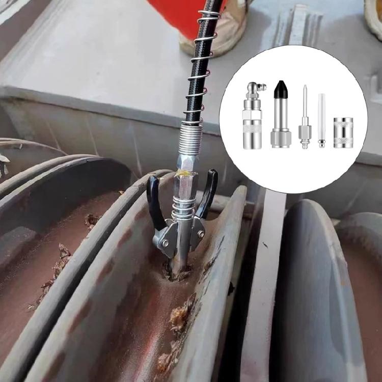 Multipurpose Smörjtillbehörssats 90° Nålmunstycke, Dispenser, Injektionsnål för Underhållsmaskinunderhåll