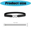 Simple Elastic Waist Belt For Women Dress Comfortable And Adjustable Stretchy Waiststrap For Various Occasion and Outfit