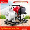 139cc/142cc Four-Stroke Gasoline Engine: Self-Priming, Energy-Saving, Compact, Portable Water Pump for Irrigation