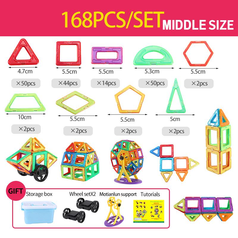 Magnetic Tiles: Children's Building Blocks Educational Toy Set