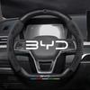 Auto Wildleder Lenkradbezug für BYD Atto 3 Act Seal Tang F3 E6 Yuan Song Plus EV F0 Qin Han Dolphin S6 Leder rutschfest