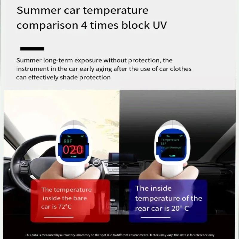 For Mitsubishi Eclipse Cross Anti-UV Sun Shade Rain Snow Resistant Dustproof Car umbrella Full Car Cover Outdoor Protection