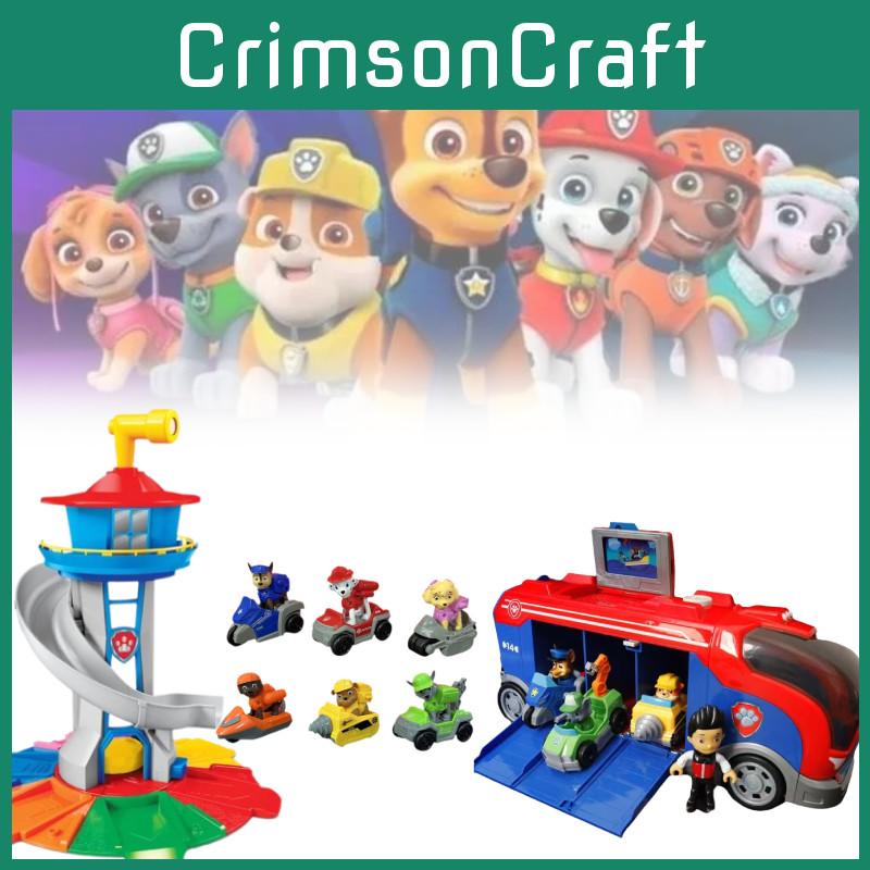 Cute Dog Themed Pullback Bus Toy 32.5cm Bright Colors For Kids Learning Fun