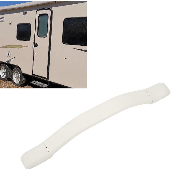 11inch Grab Handle-Entry Door Assist Bar, All Weather Plastic Grab Handle, Entrance Step Support Grab Bar for RVs, Boats Marine, Automotive