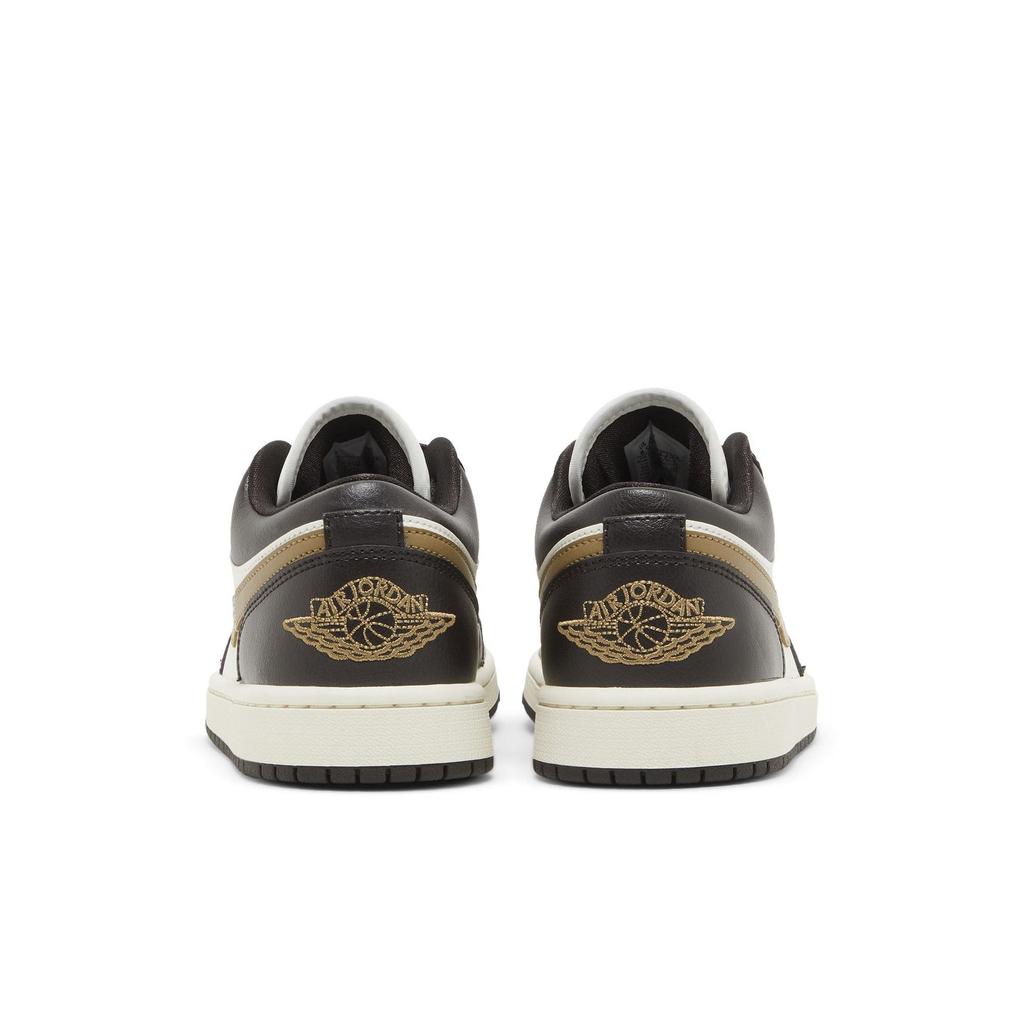 Womens Air Jordan 1 Low 'Shadow Brown' (women's Sizes) Shadow Brown / Brown Kelp / Sail Vintage Basketball Shoes DC0774 200