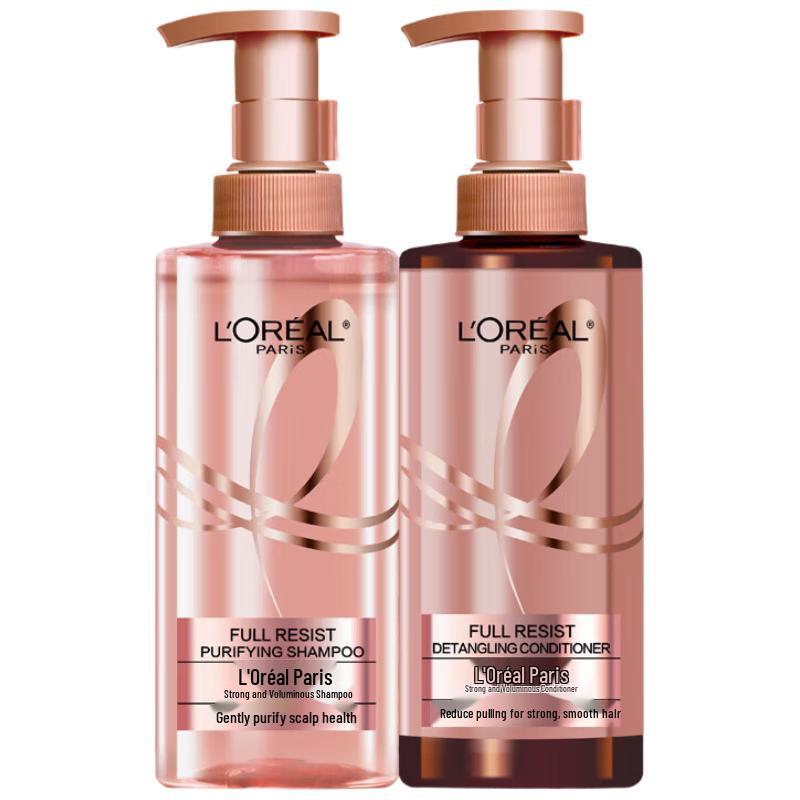 L Oréal Ginger Hair Strength Shampoo  Conditioner Set 880ml