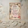Funny Metal Tin Sign Novelty Home Decor Wall Art Bar Cafe Farmhouse Gift