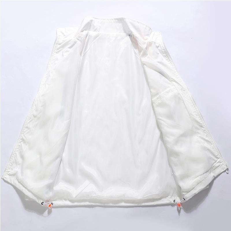 Jacket Men's Spring and Autumn New Men's Jacket Hong Kong Style Teen Casual Top Trend Stand-Up Collar Korean Version