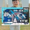 Free Shipping Pull-Back Construction & Firefighting Vehicle Toy Set for Boys - Ideal Gifts for Kindergarten Students